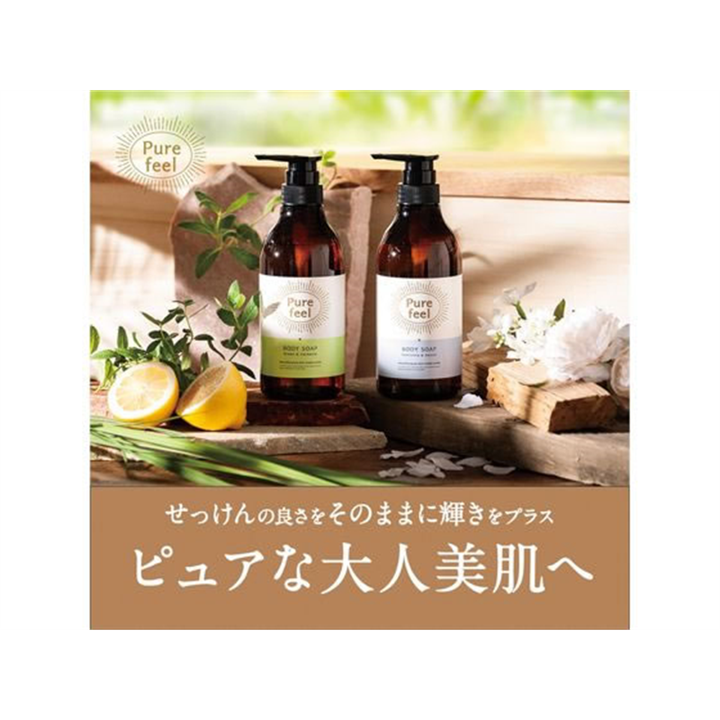 第一石鹸 ピュアフィール ボディソープフェミニン&サボンの香り 480mL 1個（ご注文単位1個）【直送品】
