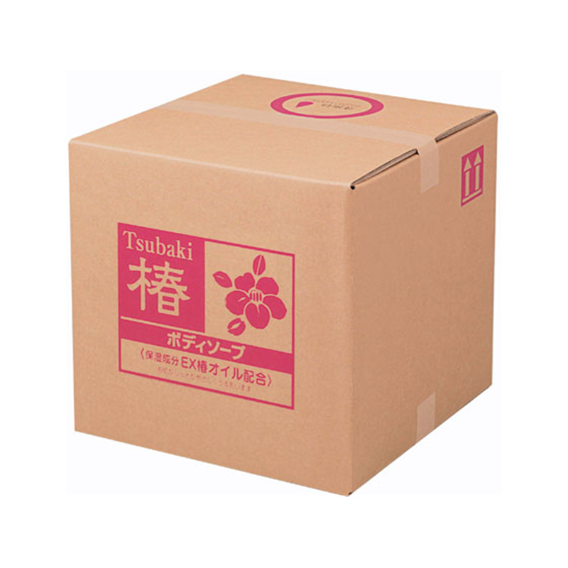 熊野油脂 椿 ボディソープ 18L 1箱（ご注文単位1箱）【直送品】