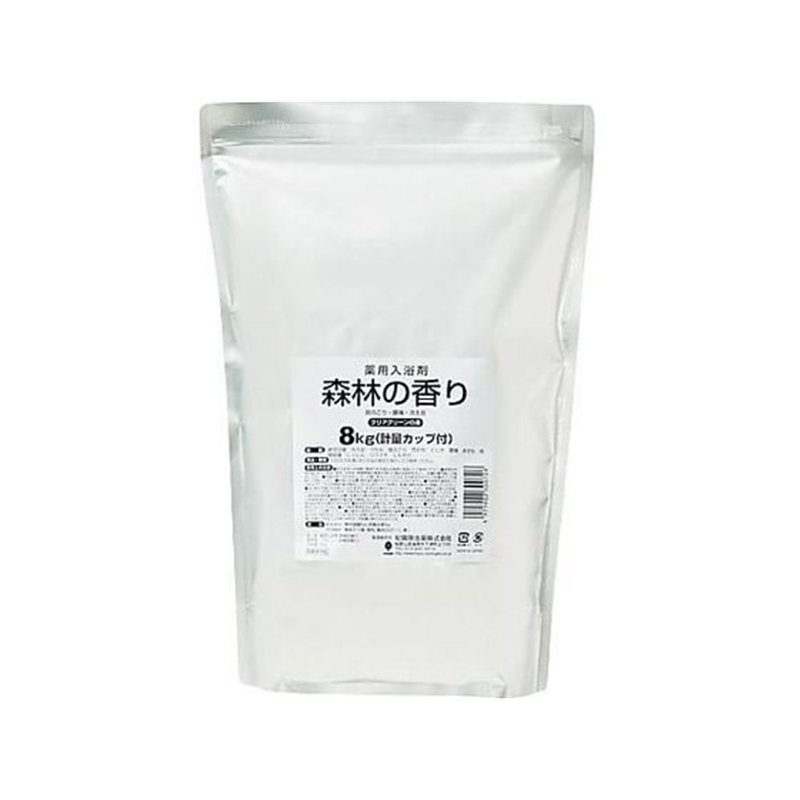 紀陽除虫菊 業務用入浴剤 森林の香り 8kg 1個（ご注文単位1個）【直送品】