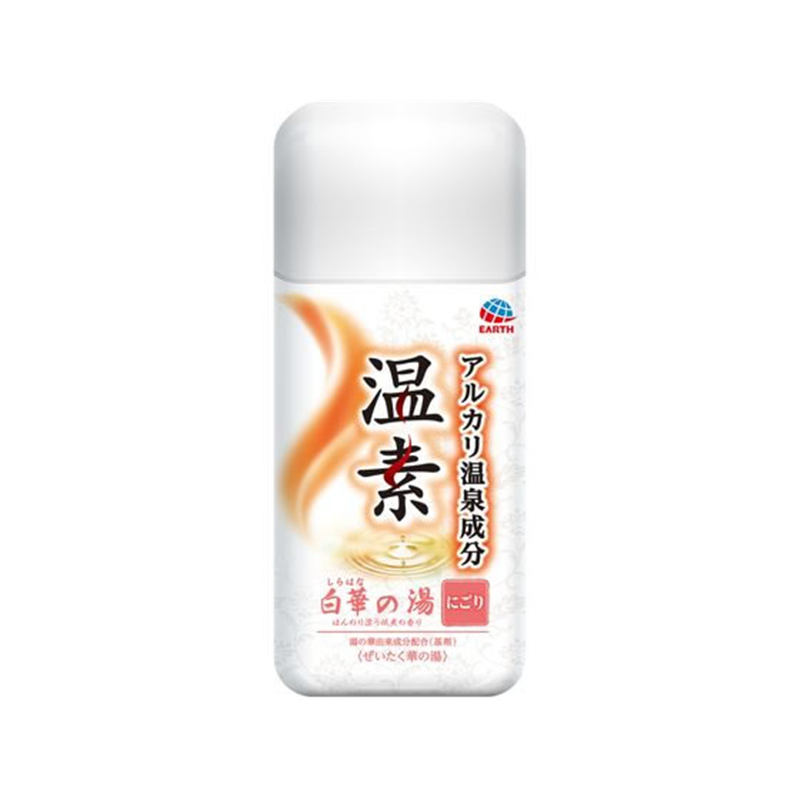 アース製薬 温素 白華の湯 600g 1個（ご注文単位1個）【直送品】