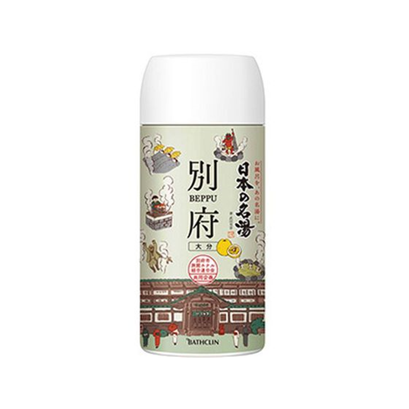 バスクリン 日本の名湯 別府 ボトル 450g 1個（ご注文単位1個）【直送品】