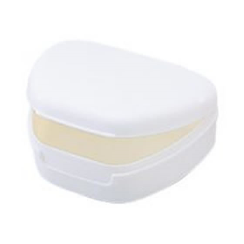 ARメディコム リテーナーケース 小 ホワイト 10個 KA8038 1袋(ご注文単位1袋)【直送品】