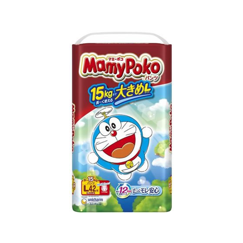 ユニ・チャーム マミーポコパンツドラえもん L 42枚 1パック(ご注文単位1パック)【直送品】