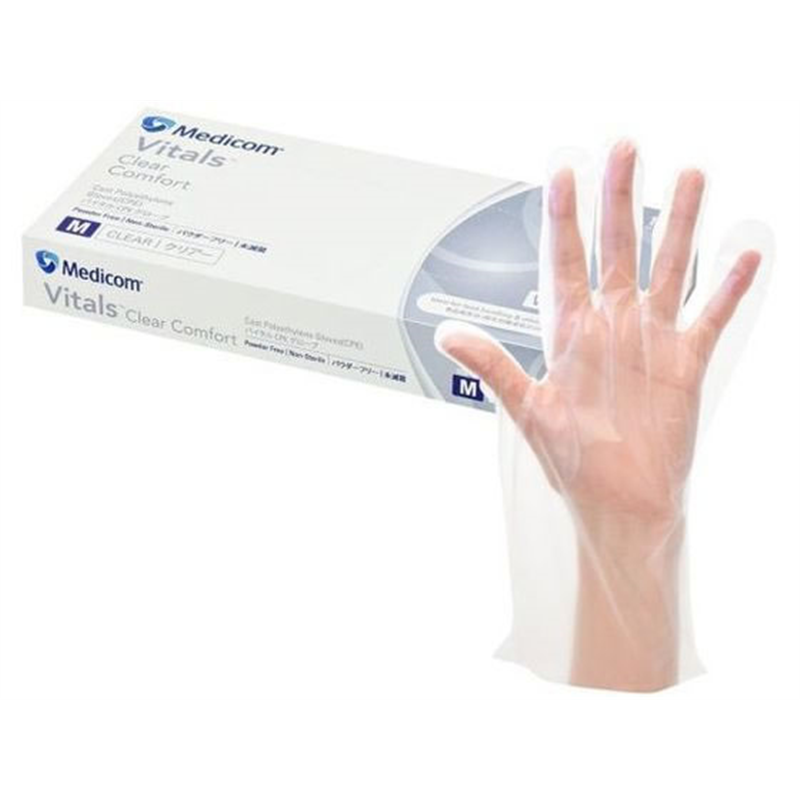 ARメディコム バイタル CPEグローブ M 100枚 VITGC1210C 1箱（ご注文単位1箱）【直送品】