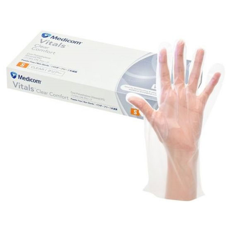 ARメディコム バイタル CPEグローブ S 100枚 VITGC1210B 1箱（ご注文単位1箱）【直送品】