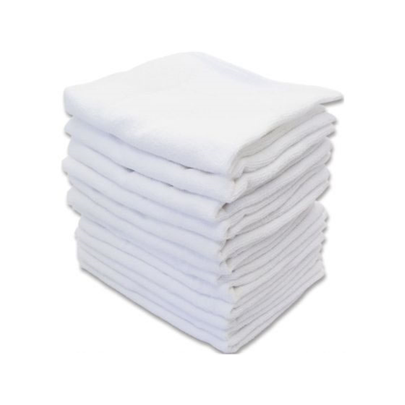 中村 白タオル#200 12枚入 379184 1袋(ご注文単位1袋)【直送品】