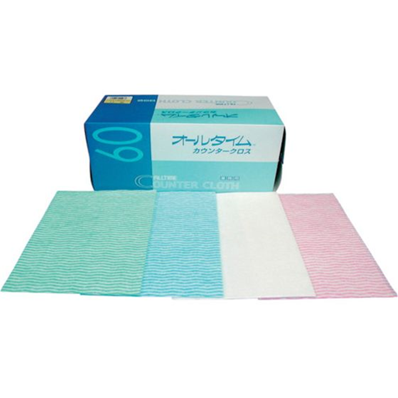 東京メディカル カウンタークロス 厚口 35×61cm ピンク 60枚 FT-301 1箱(ご注文単位1箱)【直送品】