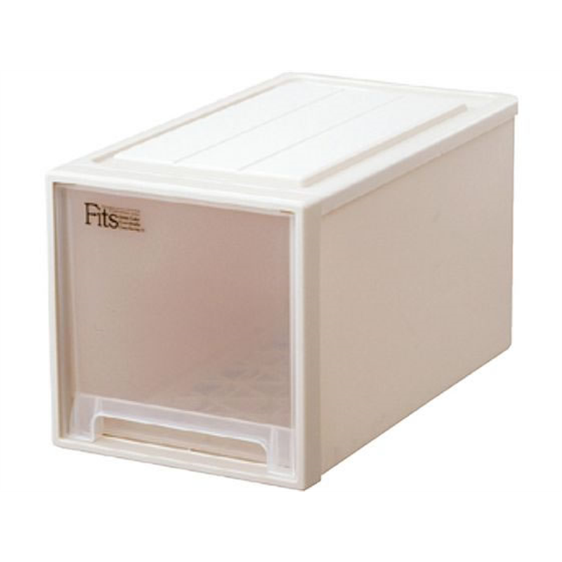 天馬 フィッツ クローゼット収納ケース L-30 CAP(カプチーノ) 2974120 1個（ご注文単位1個）【直送品】