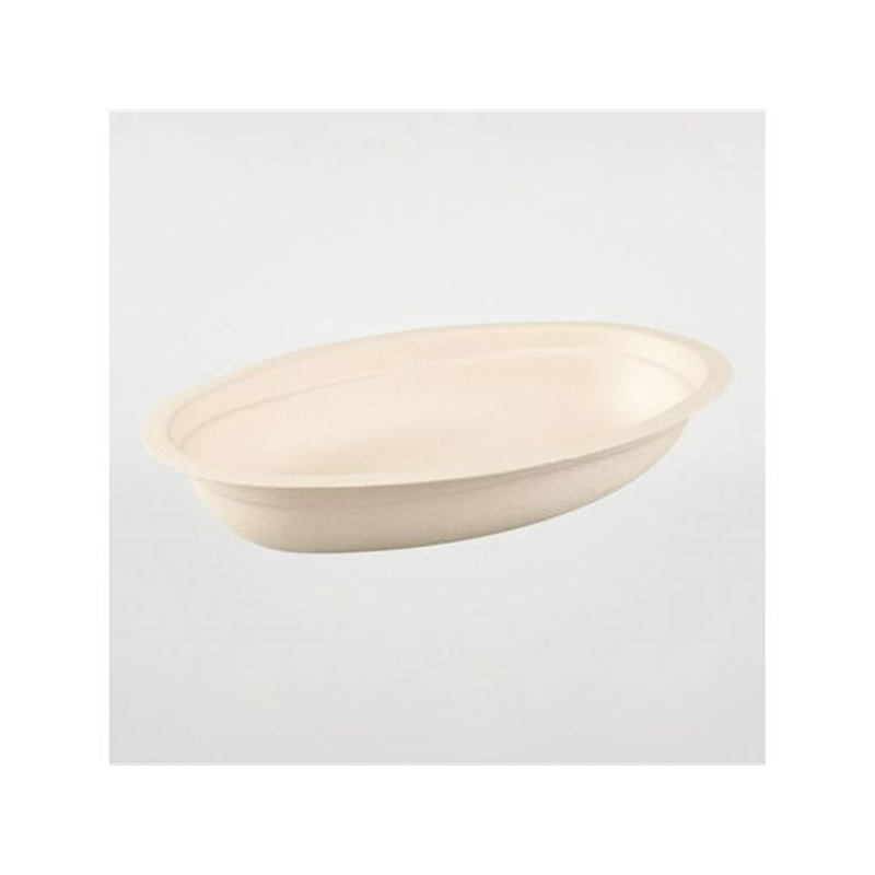 パックスタイル バガス容器 BBカレー 240-150 50枚 1袋（ご注文単位1袋）【直送品】