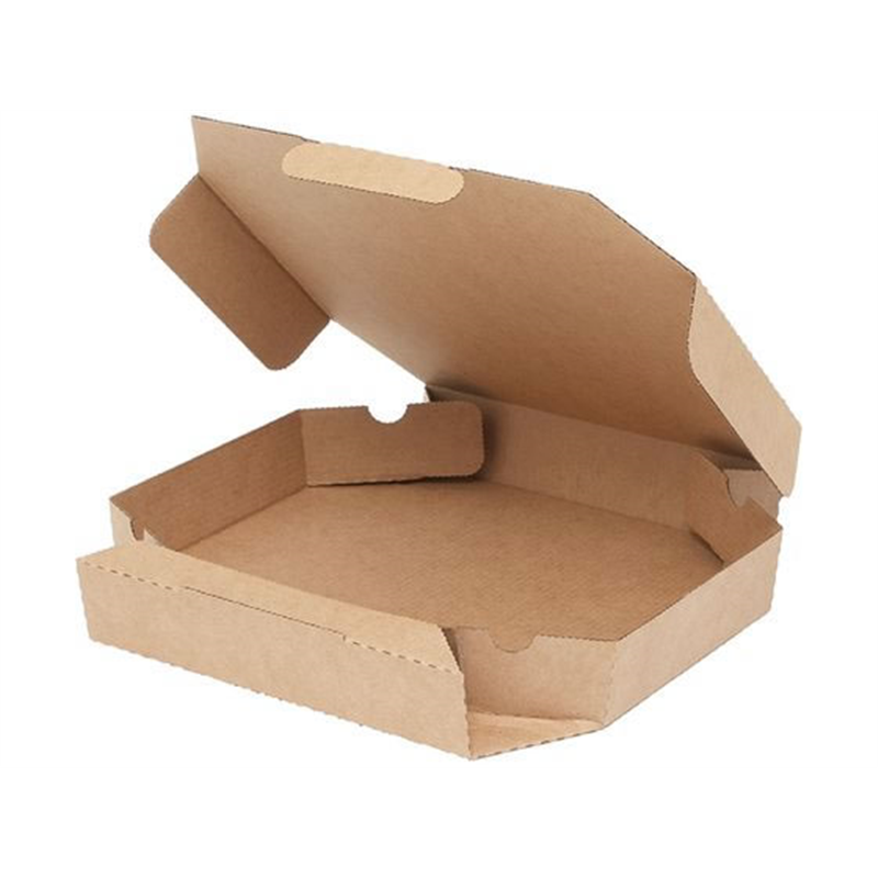 スワン ピザ箱 10インチ用 未晒無地 25枚 004200551 1パック（ご注文単位1パック）【直送品】