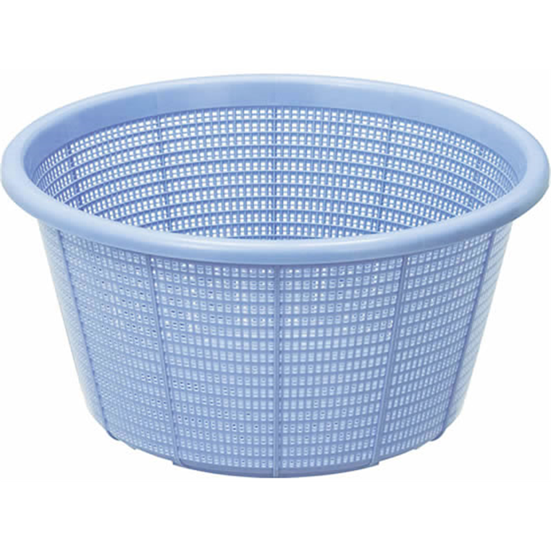 新輝合成 トンボ 抗菌アシストざる 35型 (手無) ブルー 1枚（ご注文単位1枚）【直送品】