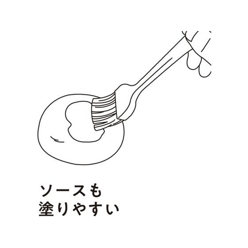 パール金属 TOUCH シリコーン塗はけ ブラック G-5098 1本（ご注文単位1本）【直送品】