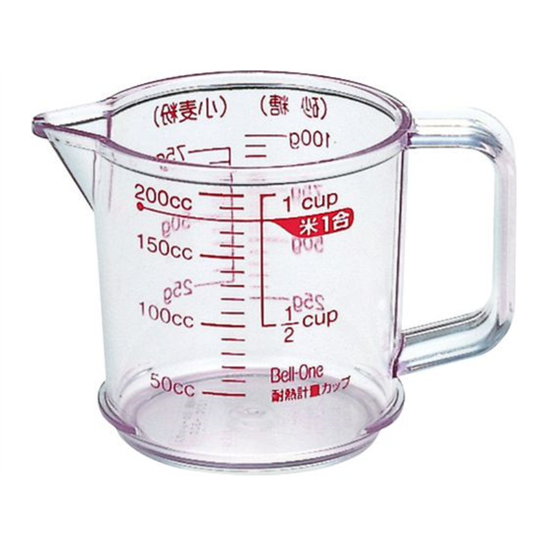 アスベル 耐熱計量カップR-200 231650 1個（ご注文単位1個）【直送品】