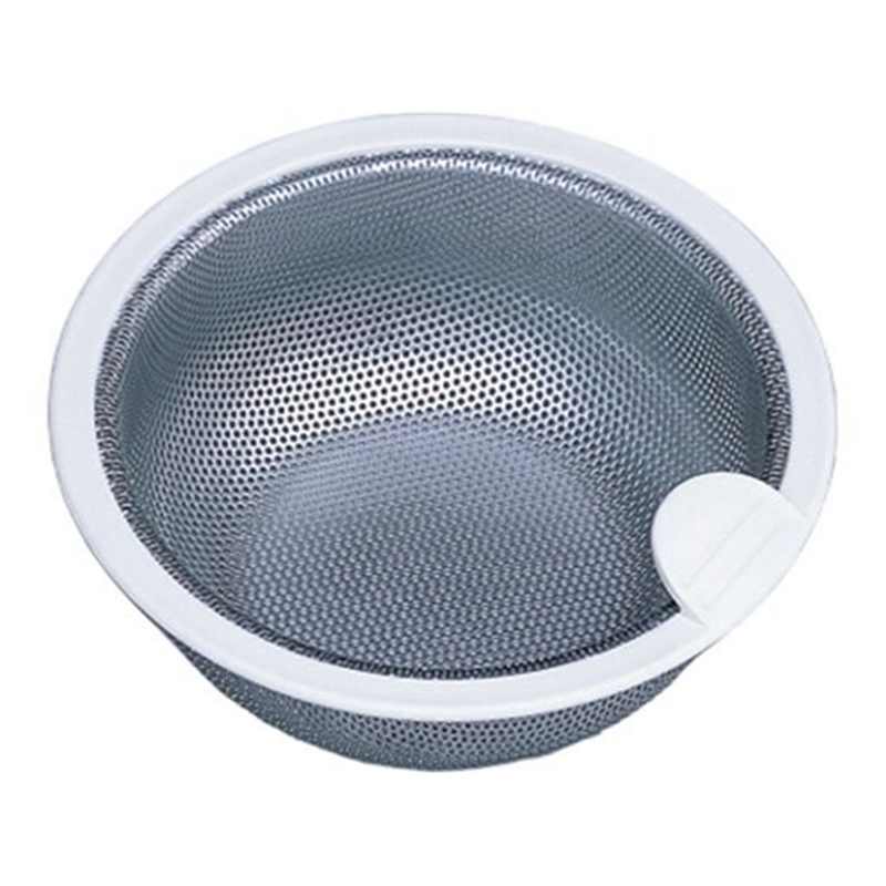 伸晃 流し用 ゴミ受け 浅型 ステンレス 135mm SP-202 1個（ご注文単位1個）【直送品】