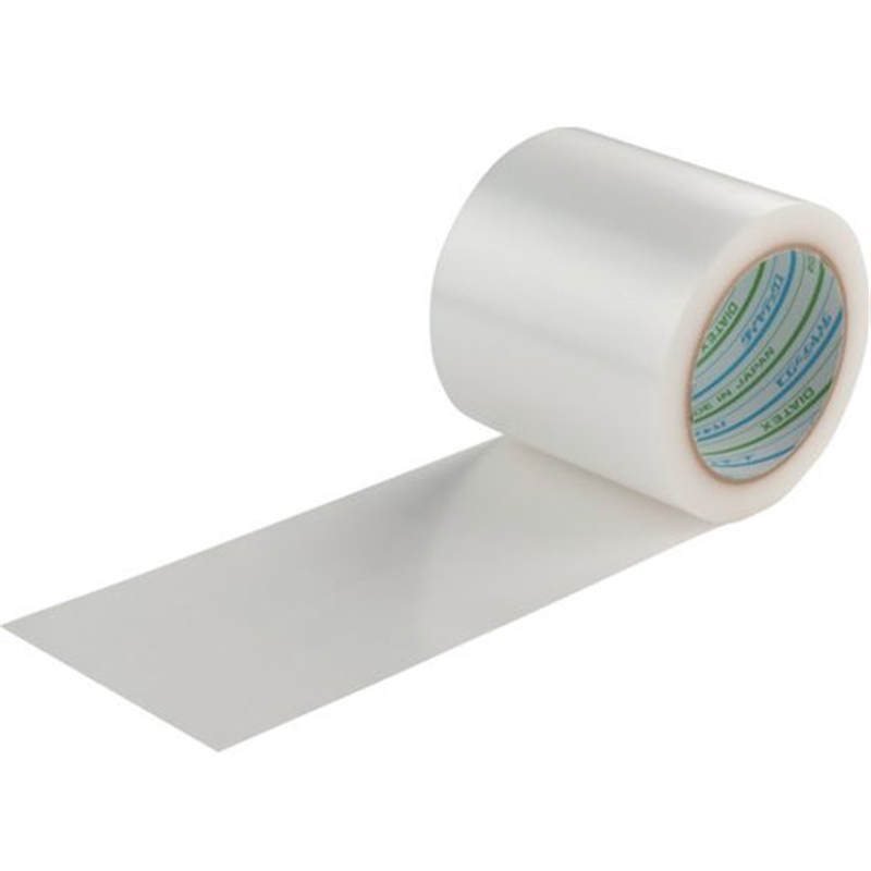 パイオラン 塗装養生用テープ 100mm×25m クリア Y09CL 100MM 1巻（ご注文単位1巻）【直送品】