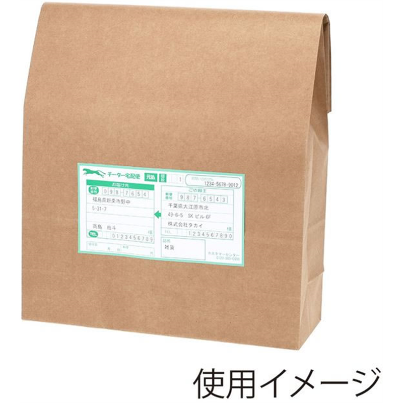ヘイコー 宅配袋 Eタイプ 未晒無地 LL 50枚 4192650 1パック（ご注文単位1パック）【直送品】