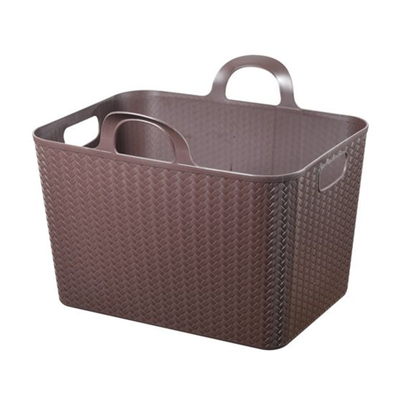 ヒマラヤ化学 アミーゴバケット角 1583 M型 ブラウン 458×360×415 1個（ご注文単位1個）【直送品】