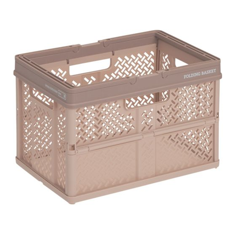 天馬 折りたたみバスケット ハンドル付きM 811000814 1個（ご注文単位1個）【直送品】