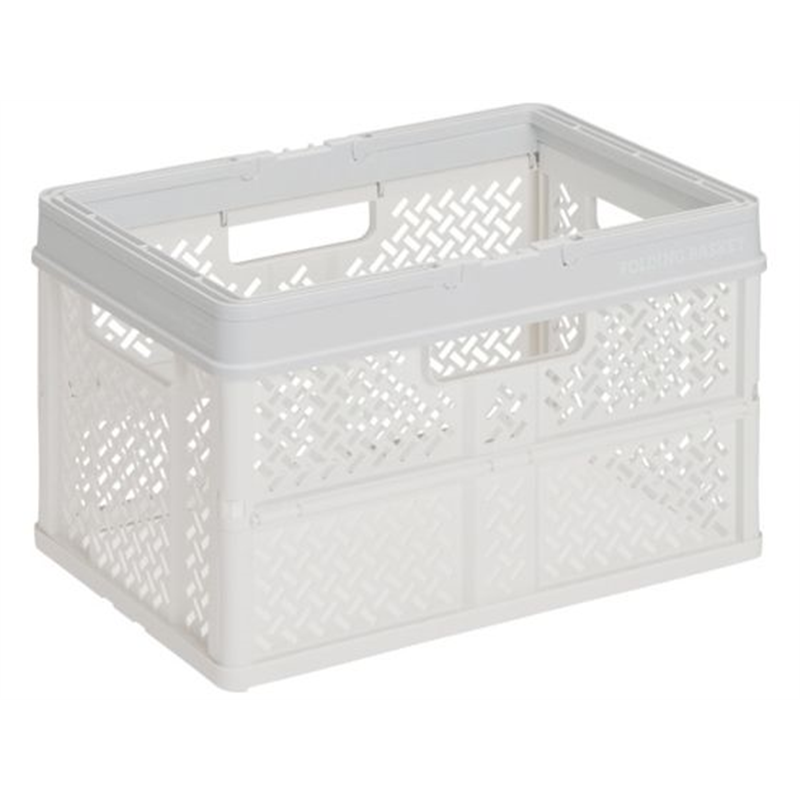 天馬 折りたたみバスケット ハンドル付きL 811000816 1個（ご注文単位1個）【直送品】