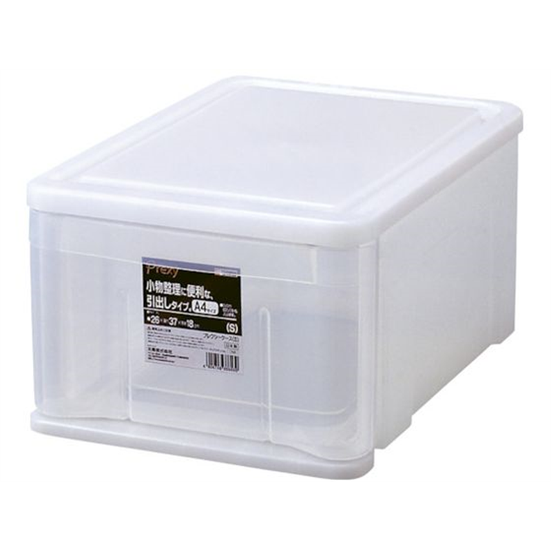 天馬 プレクシーケースS クリアナチュラル 260×370×180 110005854 1個（ご注文単位1個）【直送品】