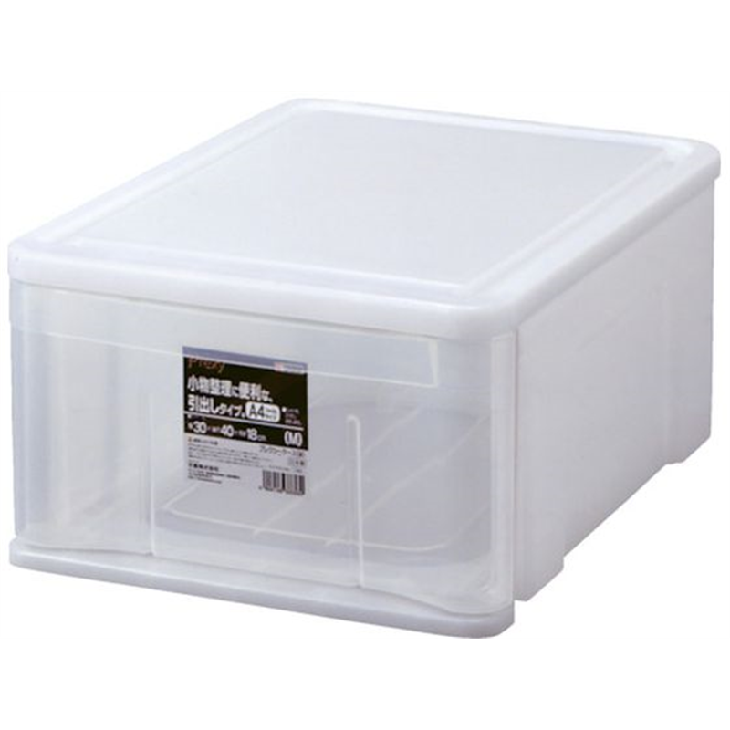 天馬 プレクシーケースM クリアナチュラル 300×400×180 110005855 1個（ご注文単位1個）【直送品】