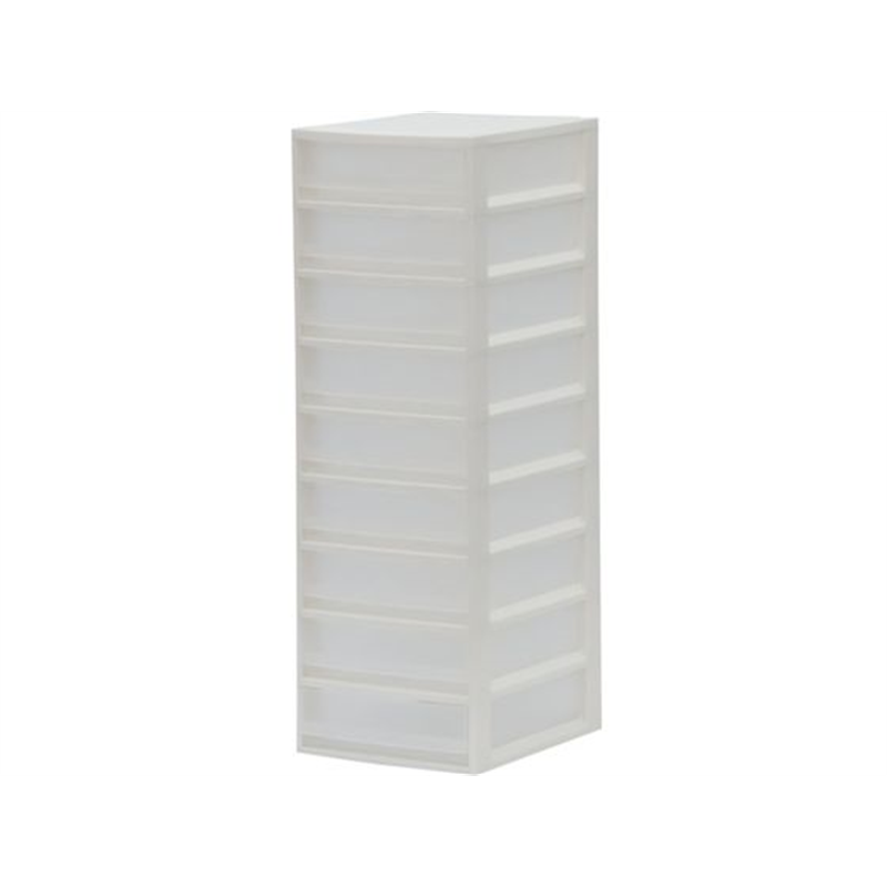 天馬 ルームケースプチ A4浅9段 110007872 1台（ご注文単位1台）【直送品】