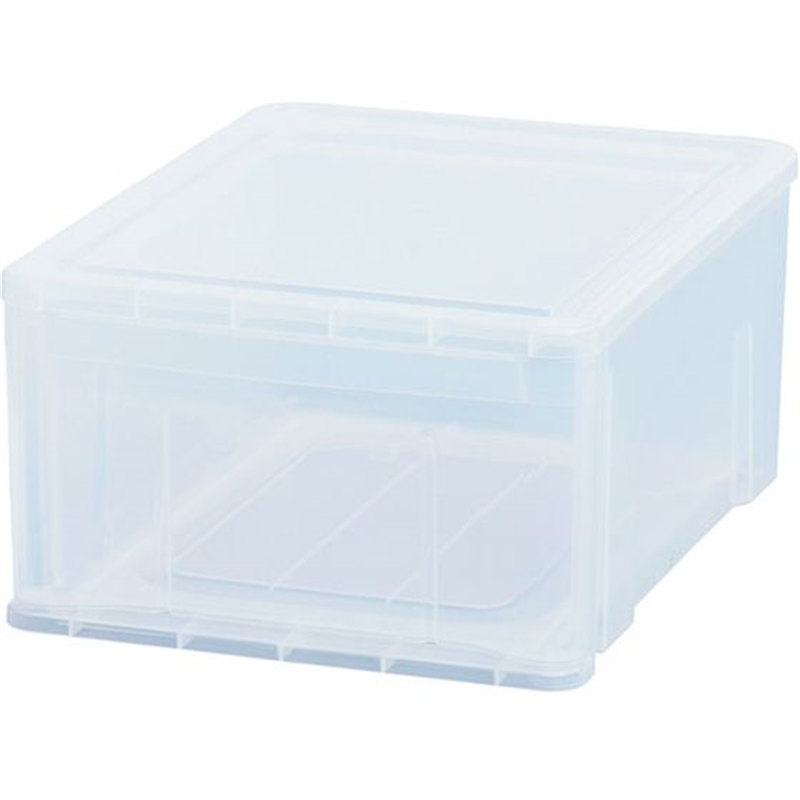 天馬 プレクシーケースLL オールクリア 360×450×210 110010249 1個（ご注文単位1個）【直送品】