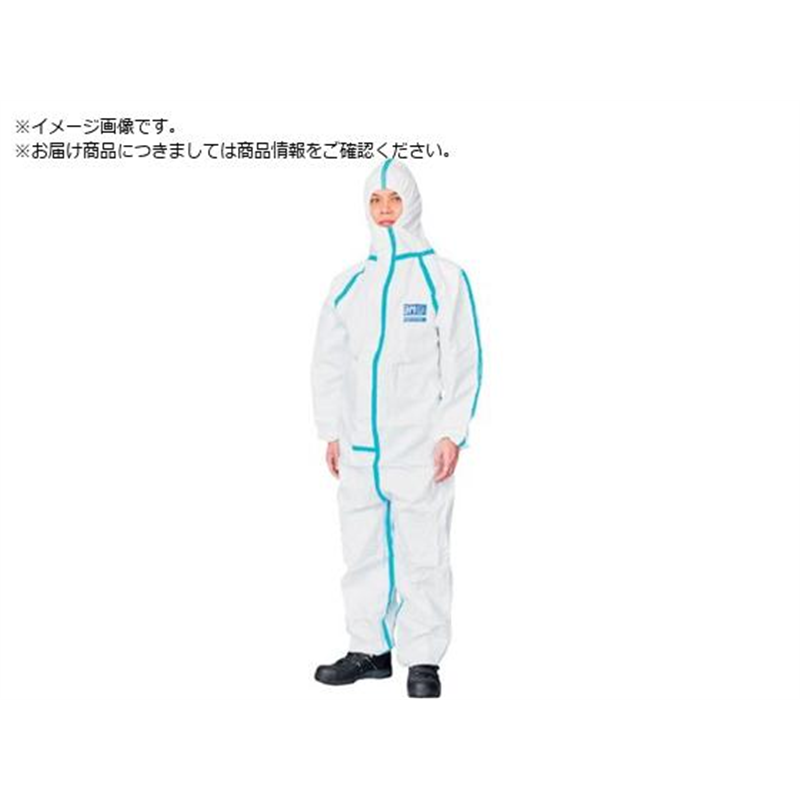 日光物産 化学防護服 バリアーマン P3050 L P3050 L 1着（ご注文単位1着）【直送品】