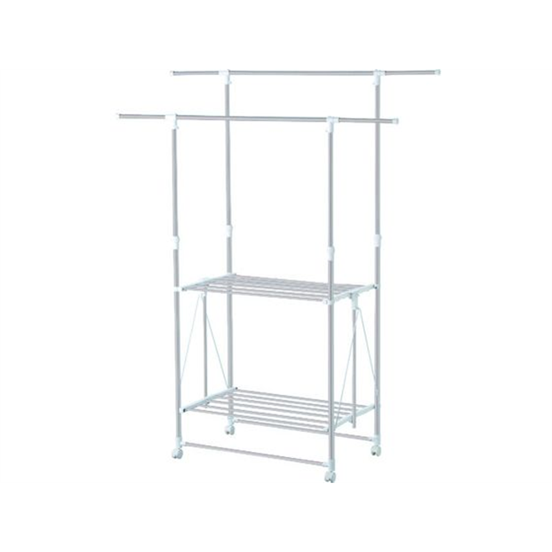 天馬 PSアルミ室内多機能物干しH型 PS-04KA 811000559 1台(ご注文単位1台)【直送品】