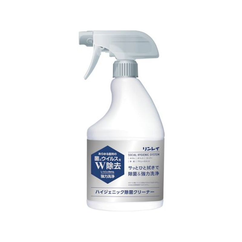 リンレイ 多目的除菌洗剤 SHS ハイジェニック除菌クリーナー 450ML 1本(ご注文単位1本)【直送品】