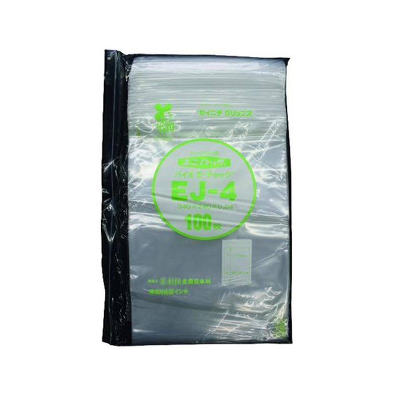 セイニチ 「ユニパック」バイオEチャック規格品チャック付ポリエチレン袋 EJ-4 1袋（ご注文単位1袋）【直送品】