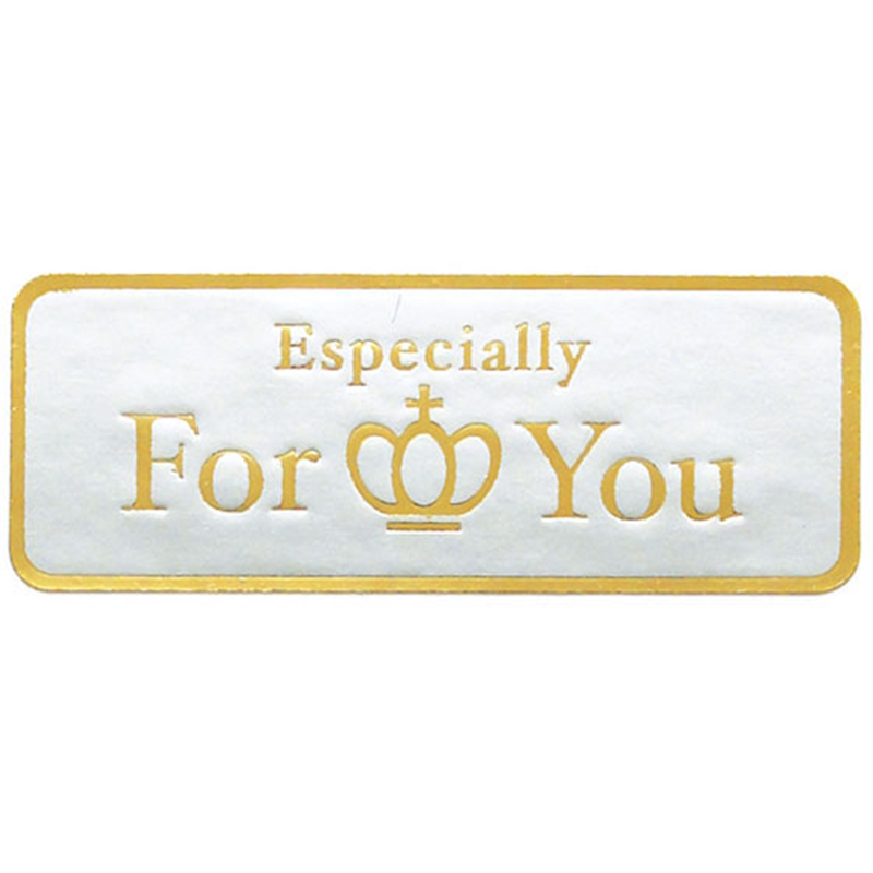 タカ印 アドテープ For You 王冠 500片 21-90 1巻（ご注文単位1巻）【直送品】