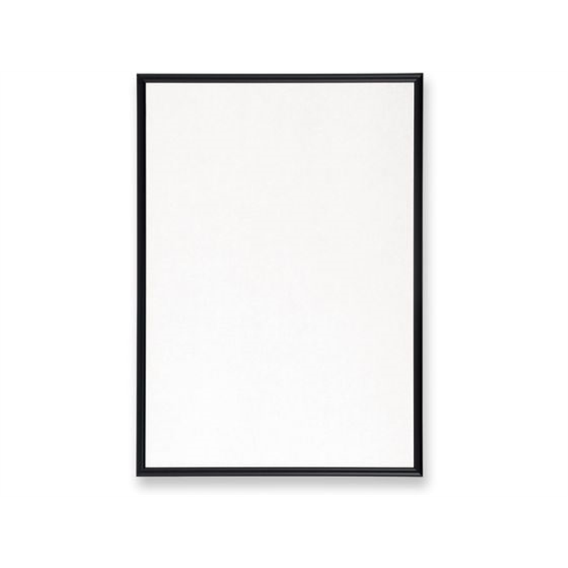 アスカ アルミ枠ポスターパネル ブラック A2 APP-A2BK 1枚（ご注文単位1枚）【直送品】