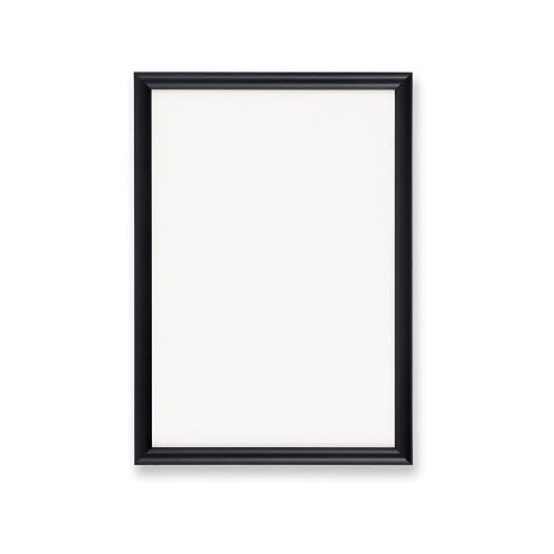 アスカ アルミ枠ポスターパネル ブラック A4 APP-A4BK 1枚(ご注文単位1枚)【直送品】