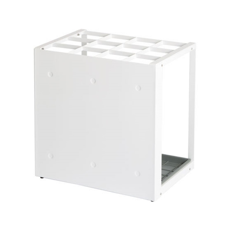 テラモト パネル傘立36 ホワイト UB2990368 1台（ご注文単位1台）【直送品】