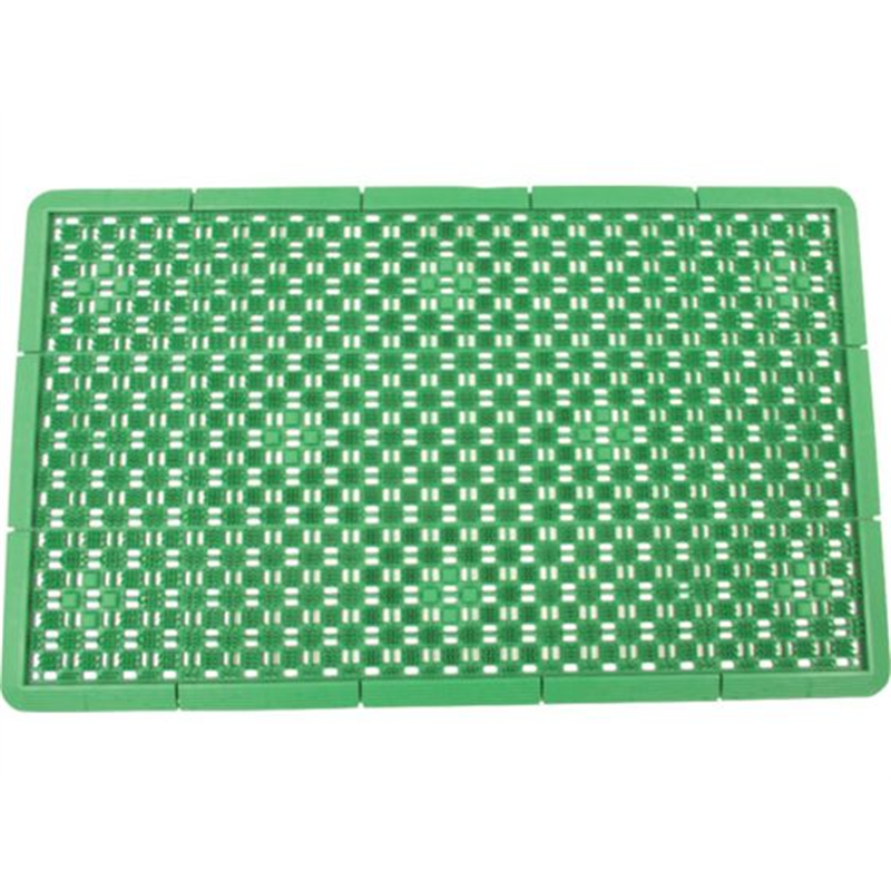 コンドル 泥落としマット 泥っプマット #3 450mm×750mm 緑 1枚（ご注文単位1枚）【直送品】