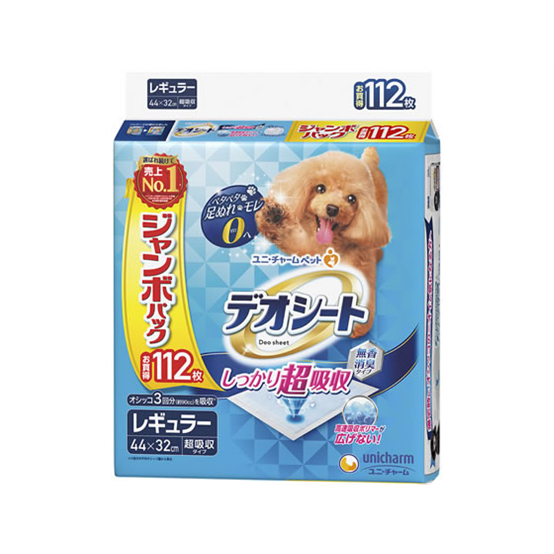 ユニ・チャーム デオシートレギュラー 112枚 1個（ご注文単位1個）【直送品】