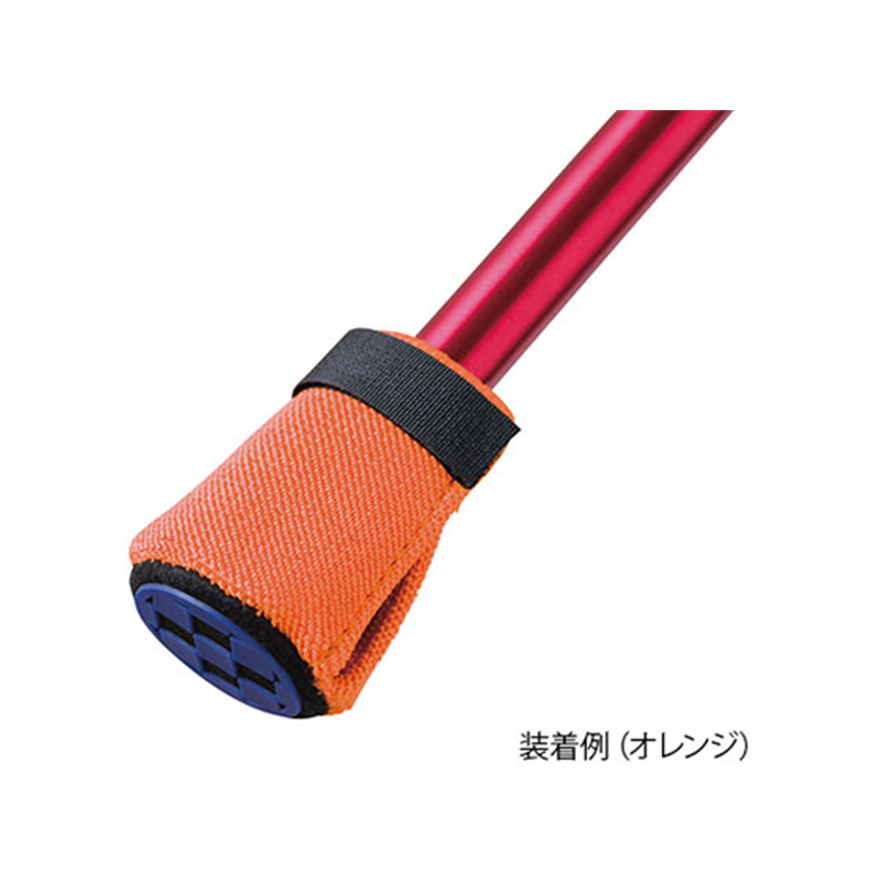 ケイ・ホスピア マナーソックス(滑り止めゴム付)オレンジ 1足（ご注文単位1足）【直送品】