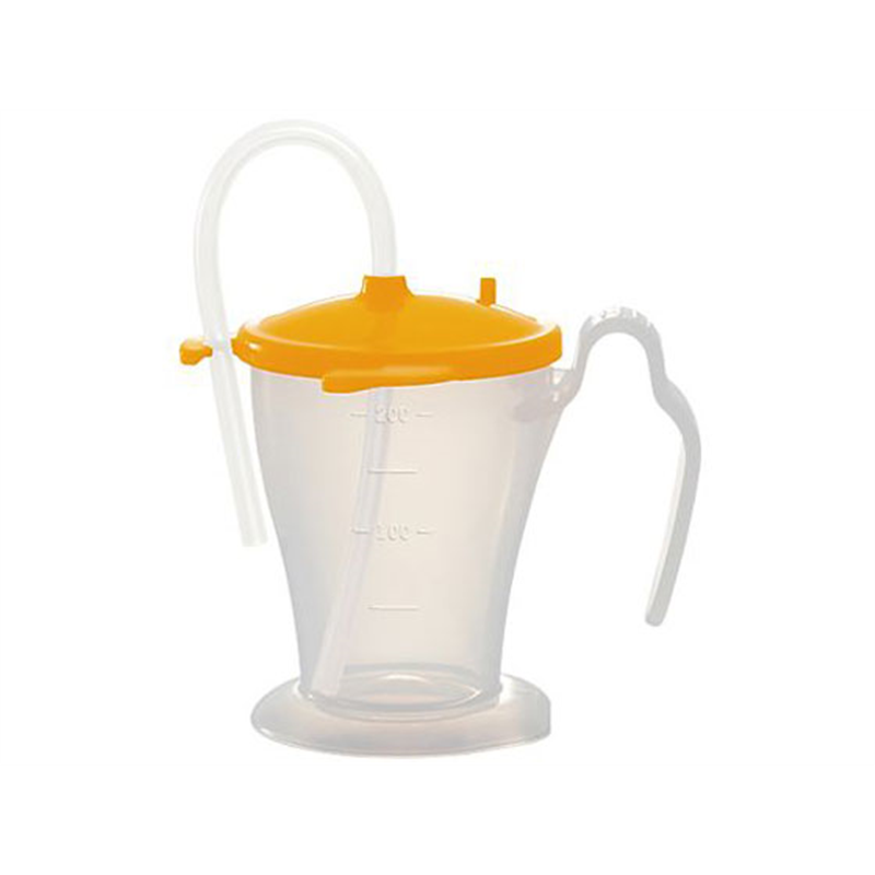 オオサキメディカル ストローカップ オレンジ 1個（ご注文単位1個）【直送品】