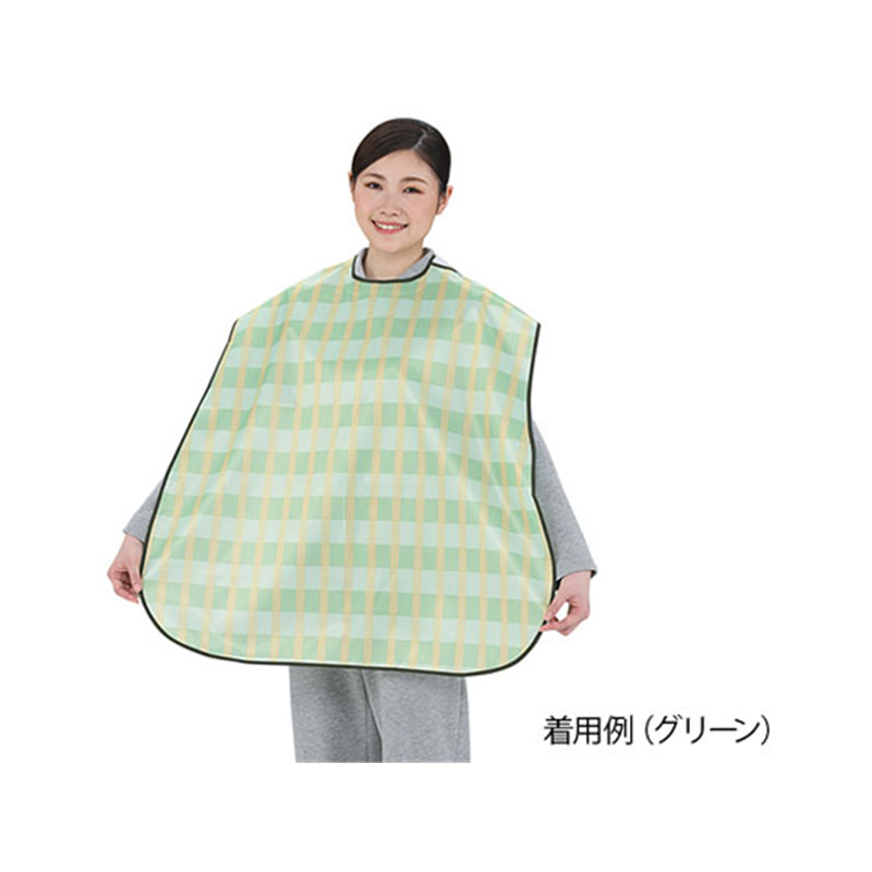 竹虎 ソフラピレン(R)エプロン ボーダーチェック ピンク  102300 1枚（ご注文単位1枚）【直送品】