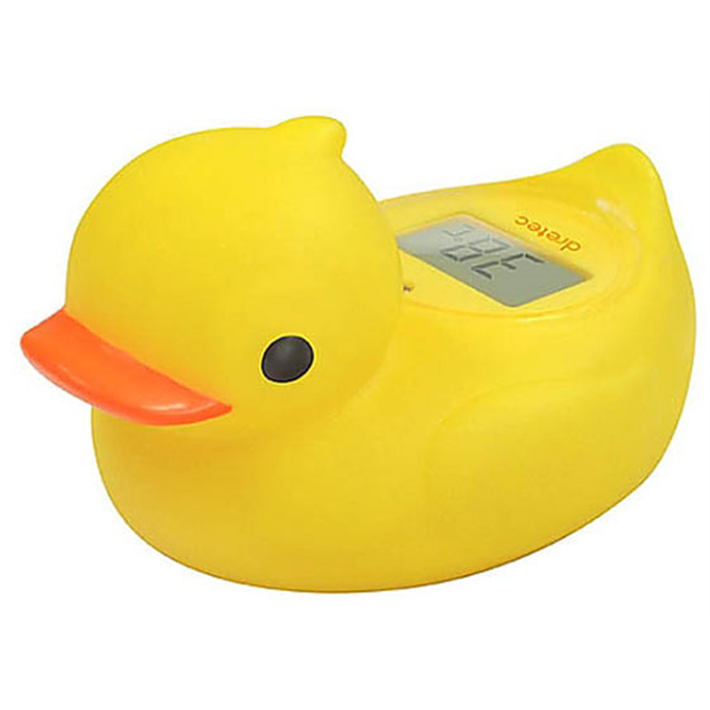 ドリテック デジタル湯温計「ガーくん」 O-238NYE 1個（ご注文単位1個）【直送品】