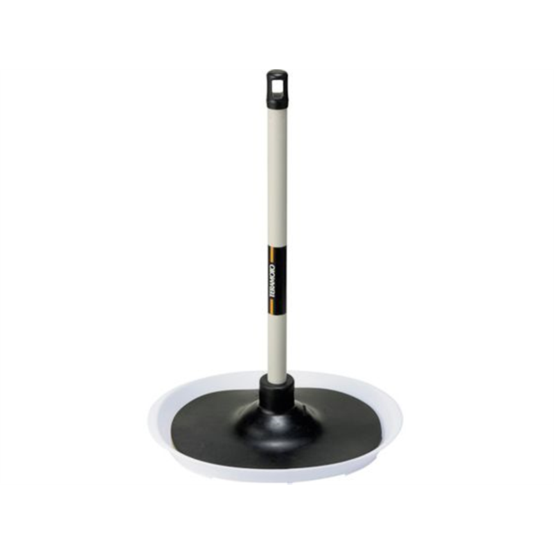 テラモト トイレつまりとりFITワイド 節水便器対応 短柄トレイ付 C 1本(ご注文単位1本)【直送品】