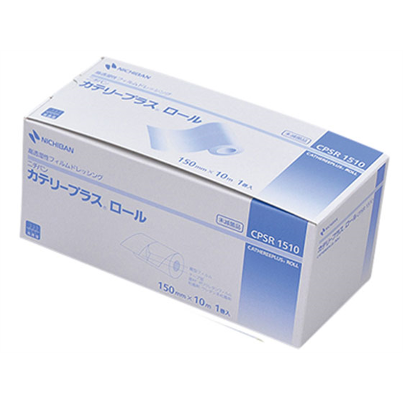 ニチバン カテリープラス(TM)ロール 150mm×10m(高透湿性フィルムドレッシ 1巻（ご注文単位1巻）【直送品】