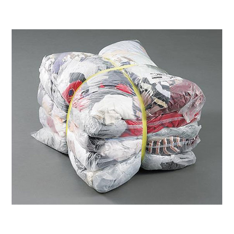 日光物産 エコノミーウエス(油専用ウエス)雑色 1セット(2kg×5袋入) 1セット（ご注文単位1セット）【直送品】