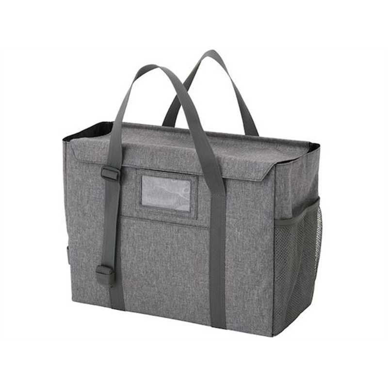 ナカバヤシ オフィスキャリングトート グレー NOP-T01GY 1個（ご注文単位1個）【直送品】