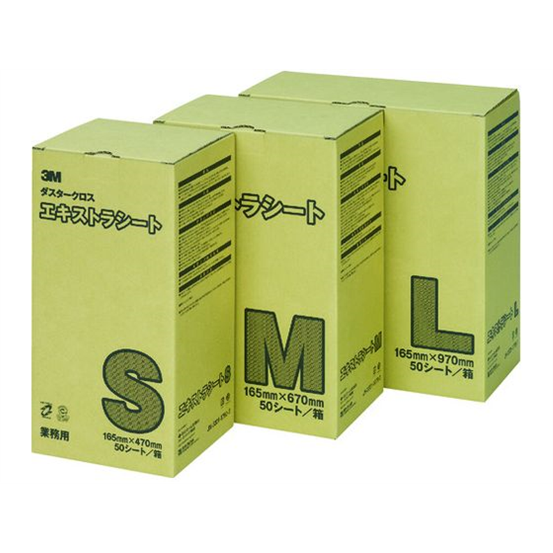 3M ダスタークロス エキストラ S 165X470mm 50枚入 D C EX S 1箱（ご注文単位1箱）【直送品】