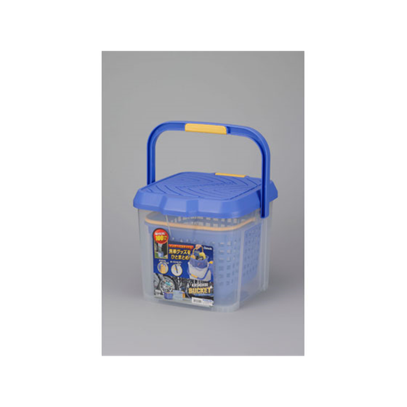 イノマタ化学 カシコイバケツ ブル- 17L 3211BL 1個（ご注文単位1個）【直送品】