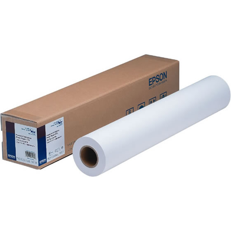 エプソン プロフェッショナルフォトペーパー〈薄手半光沢〉 PXMCB1R13 1本（ご注文単位1本）【直送品】