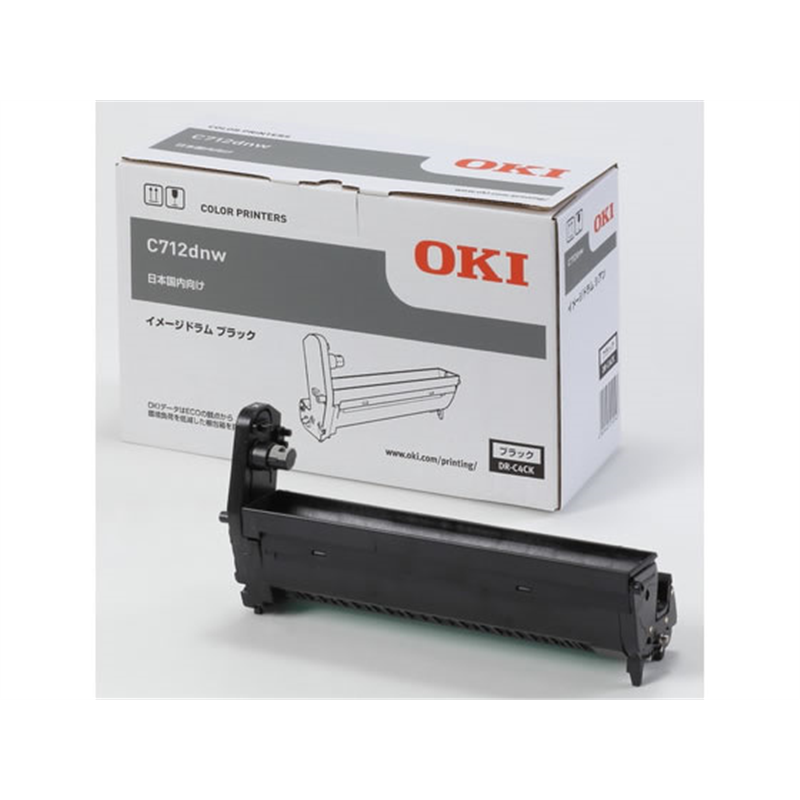 ＯＫＩ イメージドラム ブラック DR-C4CK 1本（ご注文単位1本）【直送品】