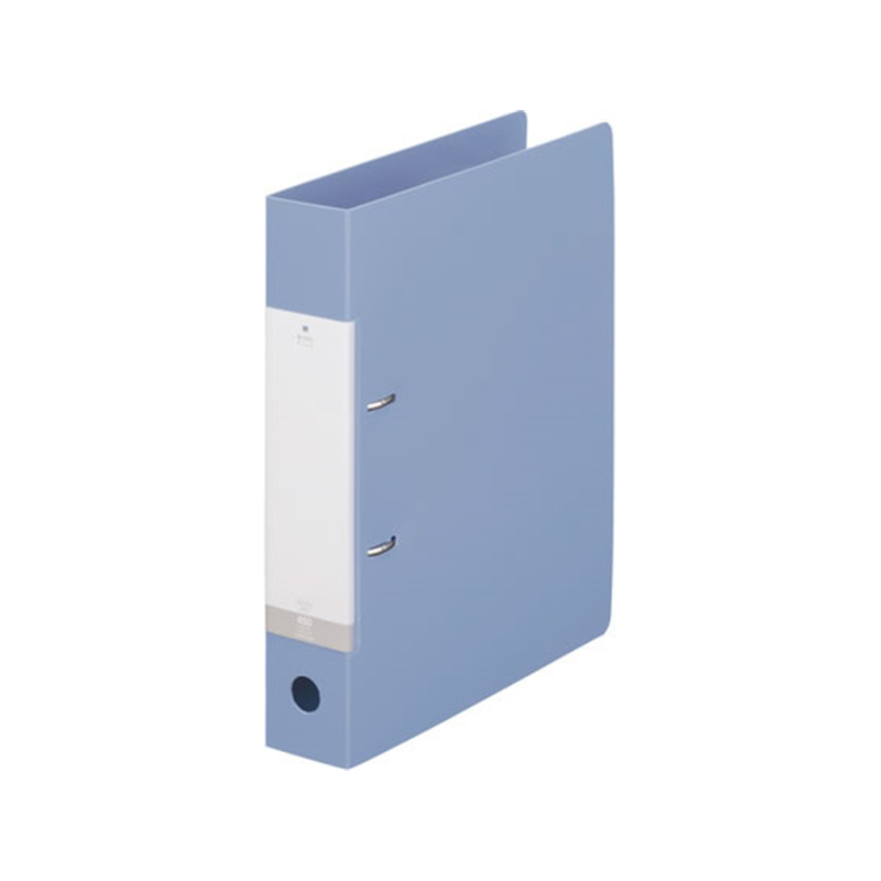 リヒトラブ D型リングファイル A4タテ 背幅56mm 水 G2240-14 1冊（ご注文単位1冊）【直送品】